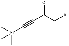 3-Butyn-2-one, 1-bromo-4-(trimethylsilyl)- Structure