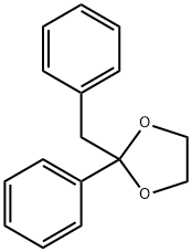1,3-Dioxolane, 2-phenyl-2-(phenylmethyl)-