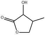 3-hydroxy-4-methyloxolan-2-one 结构式