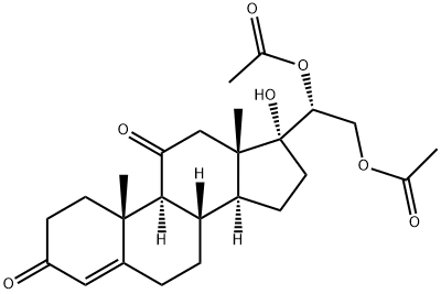 20β-Dihydrocortisone O-Diacetate,4420-24-0,结构式