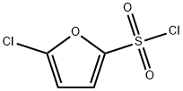 5-氯呋喃-2-磺酰氯,443990-97-4,结构式