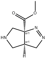 Pyrrolo[3,4-c]pyrazole-6a(3H)-carboxylic acid, 3a,4,5,6-tetrahydro-, methyl ester, (3aR,6aS)-rel- (9CI),446875-99-6,结构式