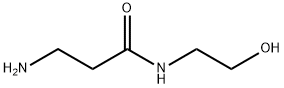 Propanamide, 3-amino-N-(2-hydroxyethyl)-,44816-21-9,结构式