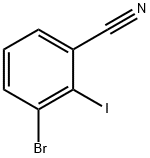 3-溴-2-碘苯甲腈, 450412-21-2, 结构式