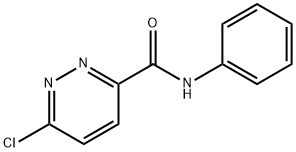 6-chloro-N-phenylpyridazine-3-carboxamide Structure