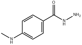 Benzoic acid, 4-(methylamino)-, hydrazide Structure