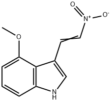 1H-Indole, 4-methoxy-3-(2-nitroethenyl)-