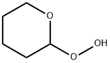 2H-Pyran, tetrahydro-2-hydroperoxy- Structure