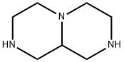 2H-Pyrazino[1,2-a]pyrazine, octahydro- 化学構造式