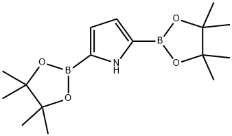 1H-Pyrrole, 2,5-bis(4,4,5,5-tetramethyl-1,3,2-dioxaborolan-2-yl)-|2,5-双(4,4,5,5-四甲基-1,3,2-二氧硼杂环戊烷-2-基)-1H-吡咯