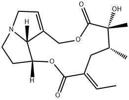 全緣千里光鹼, 480-79-5, 结构式