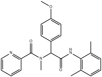 497252-17-2 2-Pyridinecarboxamide,N-[2-[(2,6-dimethylphenyl)amino]-1-(3-nitrophenyl)-2-oxoethyl]-N-methyl-(9CI)