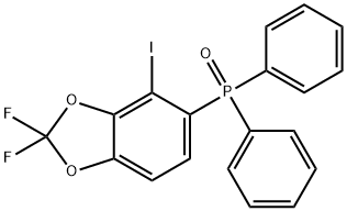 Phosphine oxide, (2,2-difluoro-4-iodo-1,3-benzodioxol-5-yl)diphenyl-