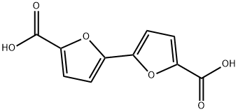 [2,2'-Bifuran]-5,5'-dicarboxylic acid Struktur