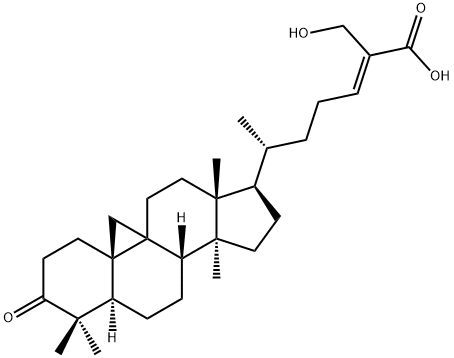 27-HydroxyMangiferonic acid Structure