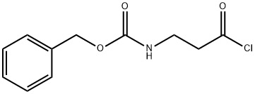 Carbamic acid, N-(3-chloro-3-oxopropyl)-, phenylmethyl ester Struktur