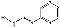 Methanimidamide, N-hydroxy-N'-2-pyrazinyl- Structure