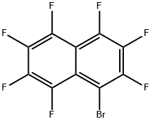 Naphthalene, 1-bromo-2,3,4,5,6,7,8-heptafluoro- 化学構造式