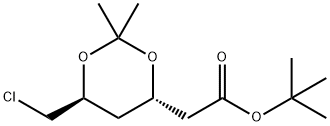 tert-Butyl 2-((4S,6S)-6-(chloromethyl(02,2-1,3-dioxan-4-yl)acetate