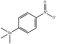 Stannane, trimethyl(4-nitrophenyl)- 化学構造式