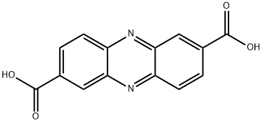 2,7-Phenazinedicarboxylic acid Structure