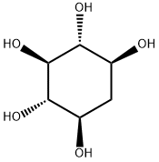 Cyclohexane-1β,2α,3β,4α,5β-pentaol Struktur