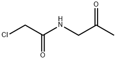 2-Chloro-N-(2-oxopropyl)acetamide 化学構造式