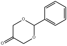 2-フェニル-1,3-ジオキサン-5-オン 化学構造式
