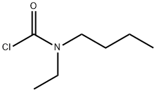 N-butyl-N-ethylcarbamoyl chloride Structure