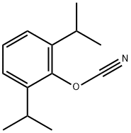 Cyanic acid, 2,6-bis(1-methylethyl)phenyl ester, 53893-37-1, 结构式