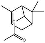 chrysanthenyl acetate 化学構造式