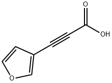 3-(呋喃-3-基)丙-2-炔酸, 54345-10-7, 结构式
