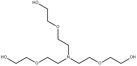 2,2',2''-[nitrilotris(ethane-2,1-diyloxy)trisethanol Struktur