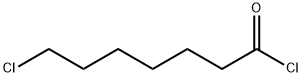 Heptanoyl chloride, 7-chloro- Structure