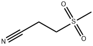 3-(methylsulfonyl)propanenitrile Struktur