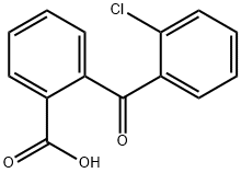 2-(2-Chlorobenzoyl)benzoic Acid Struktur