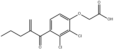 55507-81-8 Acetic acid, 2-[2,3-dichloro-4-(2-methylene-1-oxopentyl)phenoxy]-