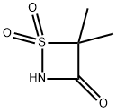 4,4-dimethyl-1,2-thiazetidine-1,1,3-trione,55897-35-3,结构式