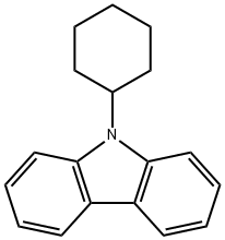 9H-Carbazole, 9-cyclohexyl- 结构式