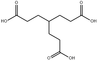 Heptanedioic acid, 4-(2-carboxyethyl)- Structure