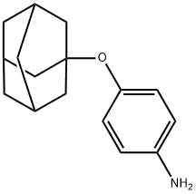 4-(Adamantan-1-yloxy)-phenylamine Structure