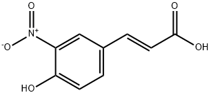 2-Propenoic acid, 3-(4-hydroxy-3-nitrophenyl)-, (2E)-
