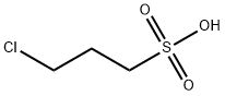 1-Propanesulfonic acid, 3-chloro- 化学構造式