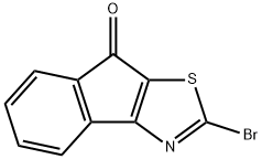 8H-Indeno[1,2-d]thiazol-8-one, 2-bromo-|2-溴-茚-8-氧代<1,2-D>噻唑