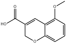 57543-63-2 2H-1-Benzopyran-3-carboxylic acid, 5-methoxy-