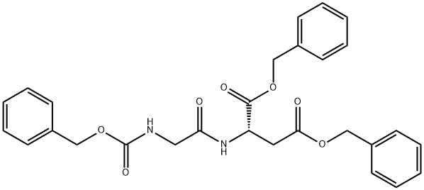 L-Aspartic acid, N-[N-[(phenylmethoxy)carbonyl]glycyl]-, bis(phenylmethyl) ester (9CI)