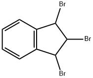 1H-Indene, 1,2,3-tribromo-2,3-dihydro- Structure