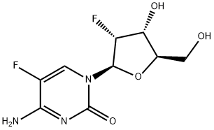 Cytidine, 2'-deoxy-2',5-difluoro- Structure