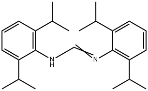 Methanimidamide, N,N'-bis[2,6-bis(1-methylethyl)phenyl]- Structure