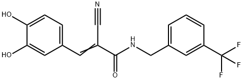 AG 490, m-CF3 Structure